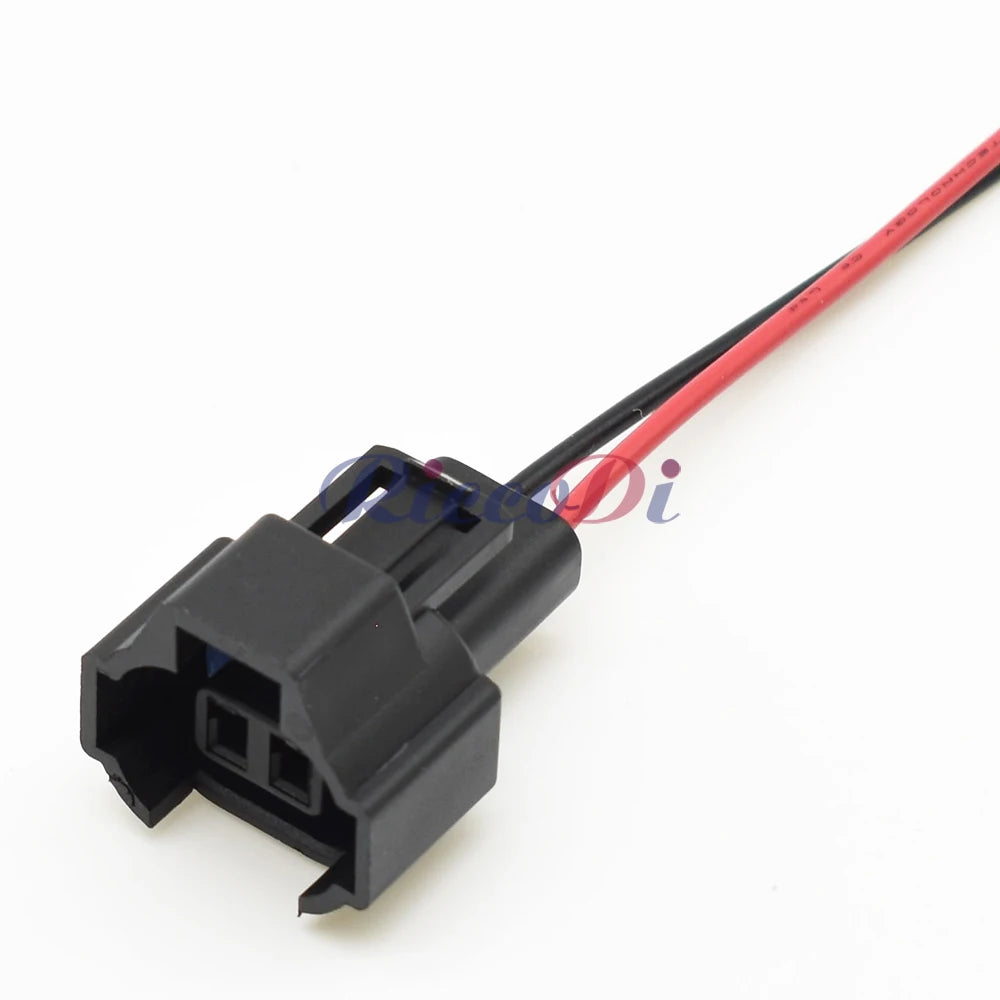 Automotive 2-Pin Male Female Wire Harness Connector with Sealed Terminals