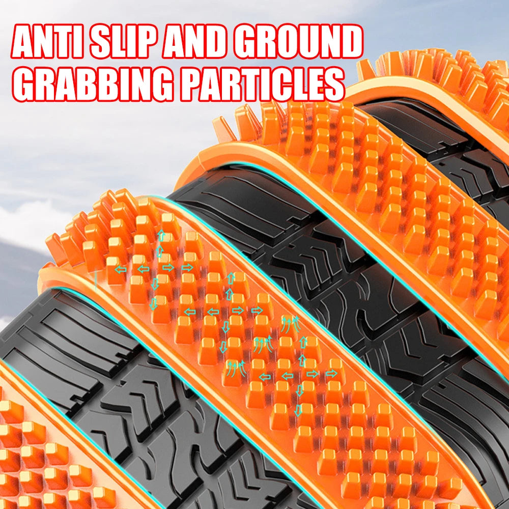 10/1Pcs Anti Skid Snow Chains Car Winter Tire Wheels Chain Winter Outdoor Snow Tire Emergency Anti-Skid Auto Accessories