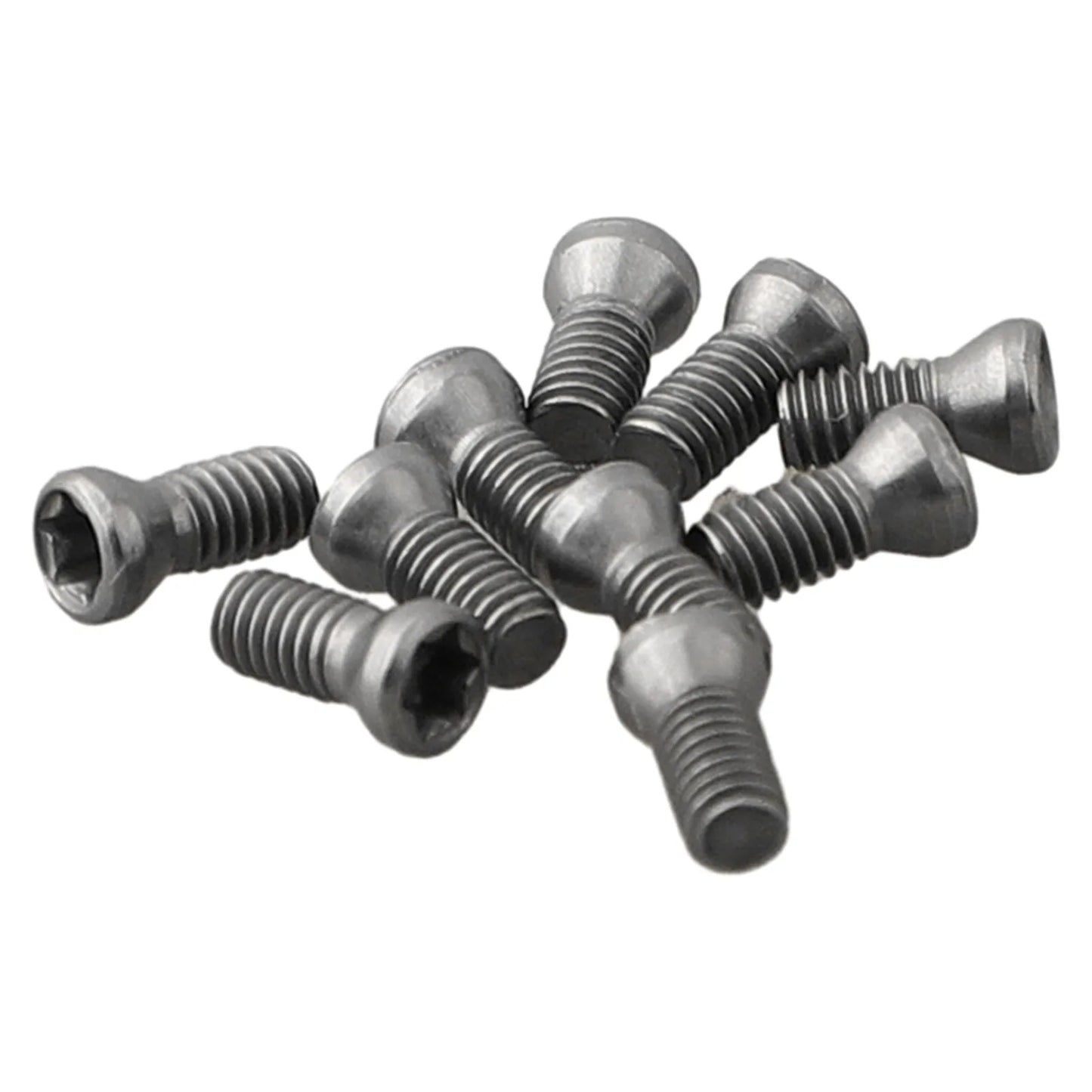 Torx Steel Screws M2.5 x 7mm / M2.5 x 6mm for CNC Lathe Tools and Carbide Insert Replacement