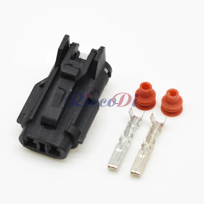 2 Pin Waterproof Electrical Sensor Wiring Connector Male Female for Hyundai Elantra MG640322-5 / MG610320-5