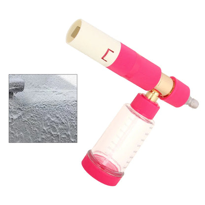 Snow Foam Cannon Pot with 1/4” Quick Connector — Adjustable Nozzle for Pressure Washer Car Pre-Wash