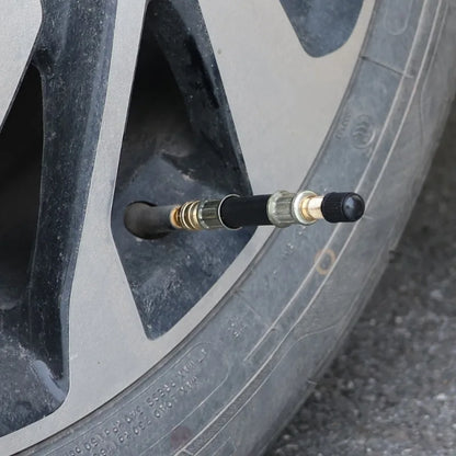 Flexible Rubber Tyre Valve Extension Tube 10/15/21cm for Cars & Trucks