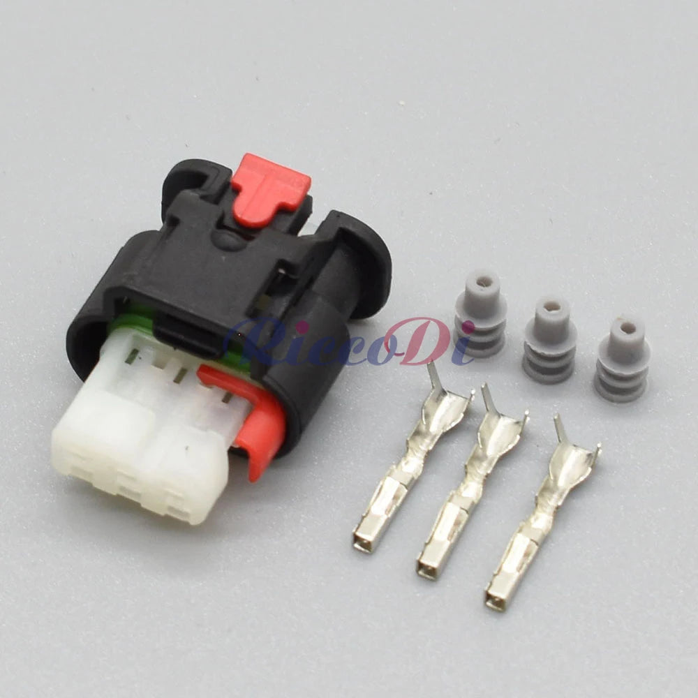 3 Pin Automotive Sensor Connector 1488991-6 805-121-523 for Tesla Model 3 Crankshaft Parking Cam