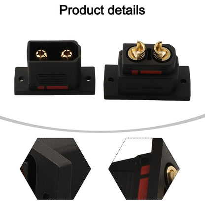 130-180A Male And Female Battery Connectors Anti-Spark Quick Connector QS8P-S For Electric Drones Energy Storage