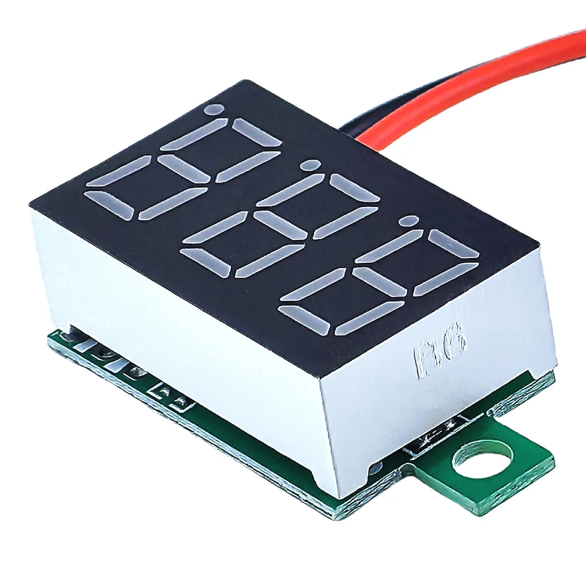 DC 4.5V-30V Mini Digital Two-Wire Voltmeter 0.36 Inch LED Display Voltage Tester Module Red Blue Green