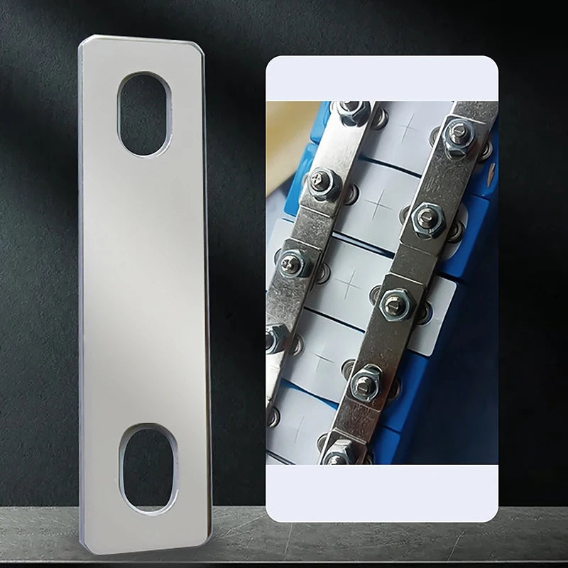 LiFePO4 Battery Connector Copper Nickel Busbar for 3.2V 260-320Ah