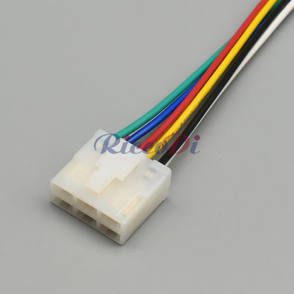 6-Pin High Current PCB Connector DJ7062-6.3-21 / DJ70620-6.3-10 — 6.3mm Automotive Wiring Plug