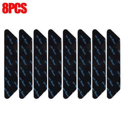 8-40PCS Carpet Non-slip Sticker Reusable Washable Anti Curling Carpet Patch Fixed Stickers Floor Rug Mat Tape Gripper Corner Pad