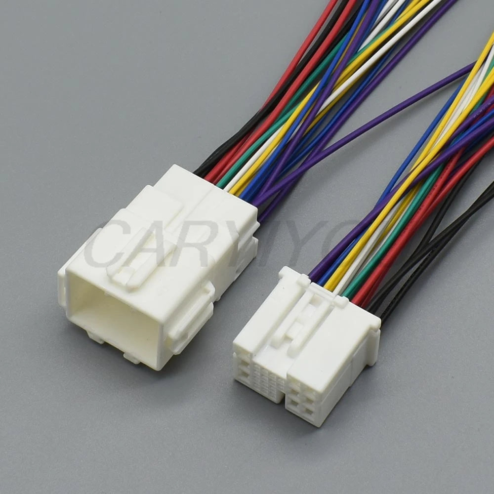 DJ7231F-0.6-2.3-11/21 Automotive 23-Pin 0.6mm Connector — Male Female Wire Socket
