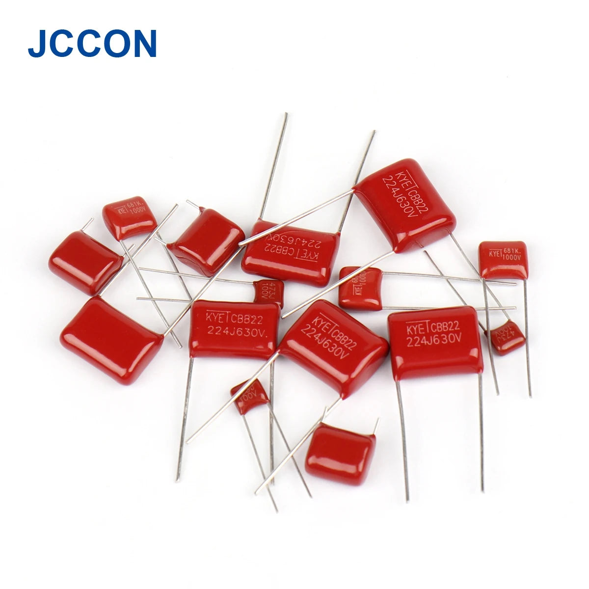 CBB22 Polypropylene Film Capacitors 630V 8/10/15/20MM 100pF–330nF