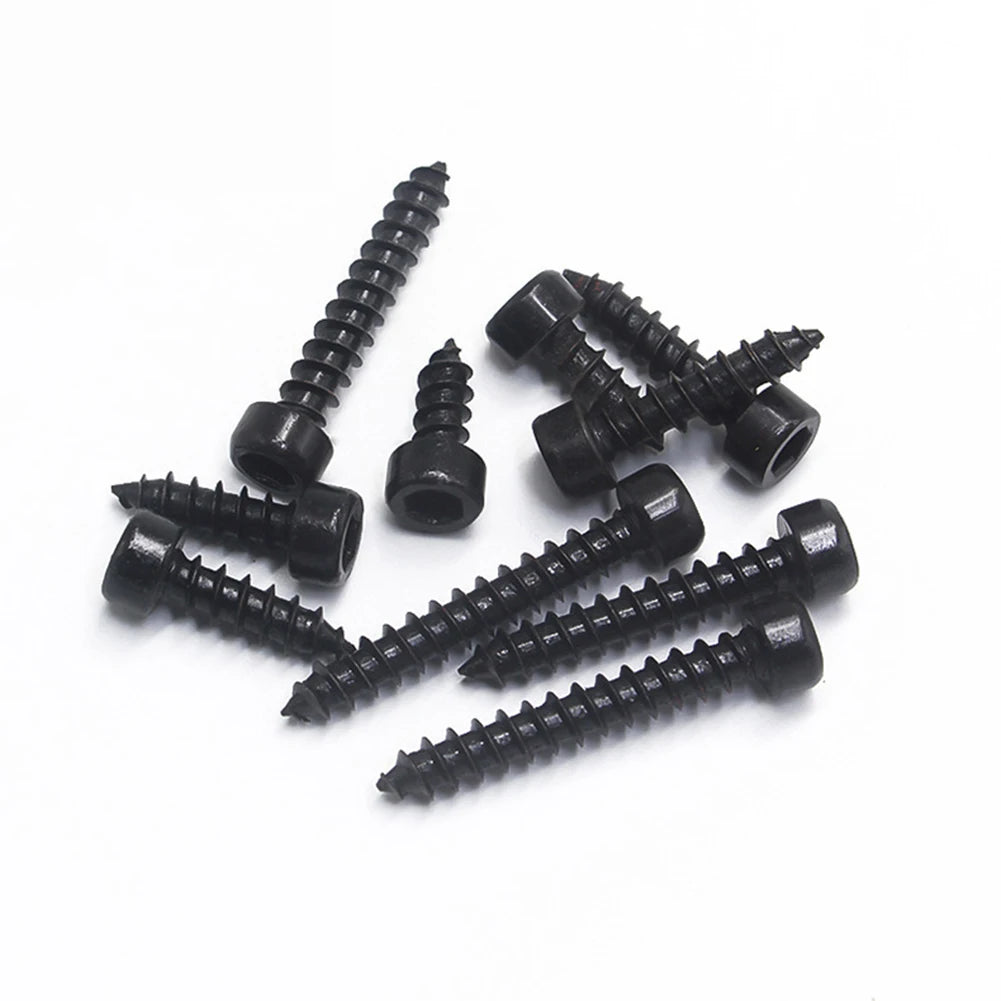 32pcs Cap Head Self Tapping Screw 35mm Hex Hexagon Cap Head Self Tapping Screw 8.8 Gradese Carbon Steel For Home Furniture