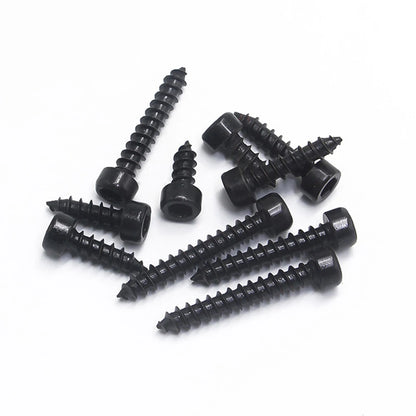 32pcs Cap Head Self Tapping Screw 35mm Hex Hexagon Cap Head Self Tapping Screw 8.8 Gradese Carbon Steel For Home Furniture