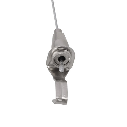 Stainless Steel Adjustable Picture Hanging Cable System Supporting Up to 66 lbs Perfect Solution for Home or Gallery Use