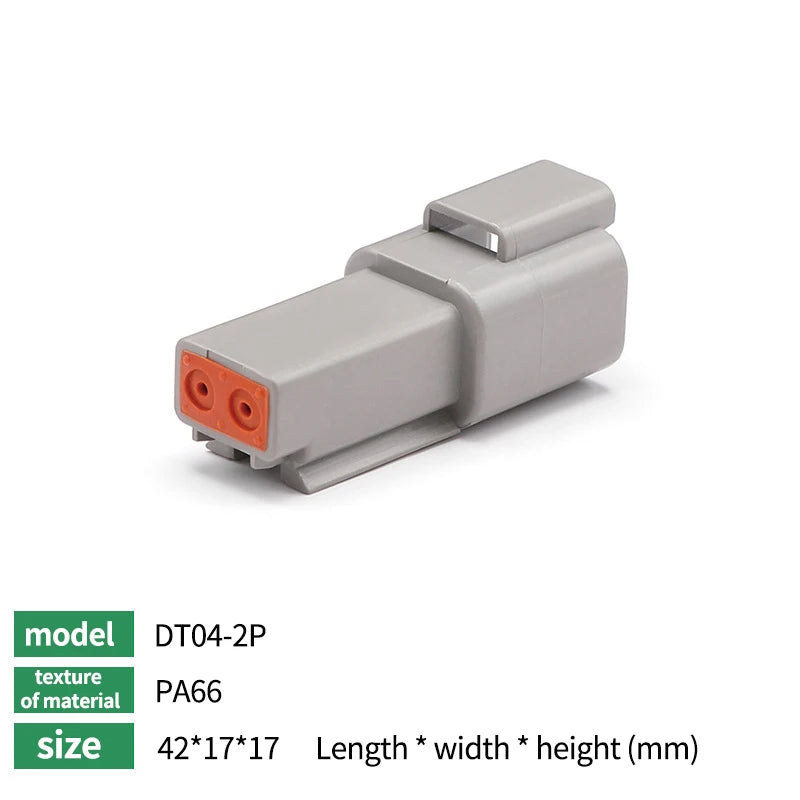 Deutsch DT Series Waterproof Connector Kit with Pins DT06-2/3/4/6S DT04-2/3/4/6P