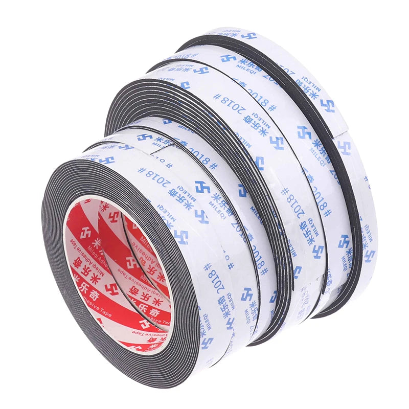 New Shock-resistant Universal Suitcase Wheel Cover 5M Luggage Wheel Mute Tapes Soundproof Sticker Door Window Gaps Sealed Tool