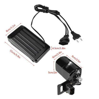 1stes Home Sewing Machine Motor Kit Household Sewing Machine Motor Kit With Foot Pedal Control Switch 180W 110V/220V