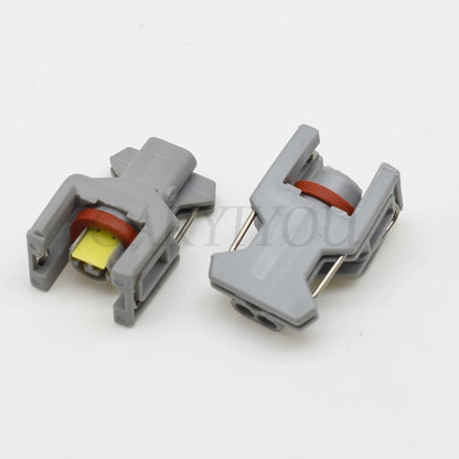 2 Pin Waterproof Fuel Injector Connector Plug for Diesel Fuel Rail Compatible with 10811963 Y122