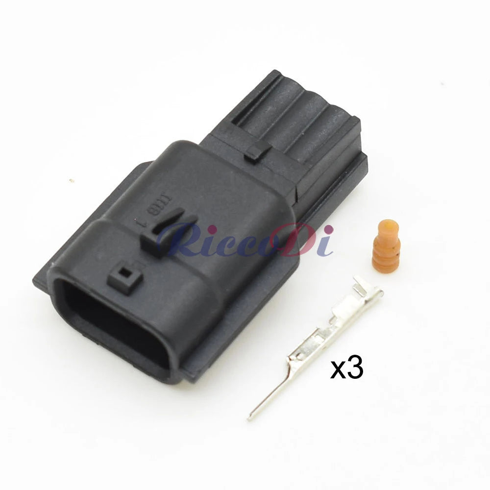 3-Pin Sealed ABS Sensor Waterproof Connector — OEM 7283-8852-30 / 7282-8852-30 Male Female
