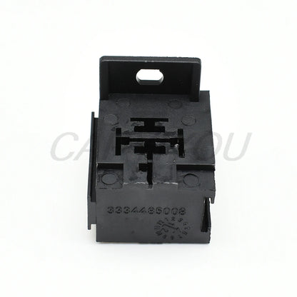 5 Pin 6.3mm Relay Base Holder Connector 3334485008 DJJ7054Y-6.3-21 PA66 with Mounting Bracket