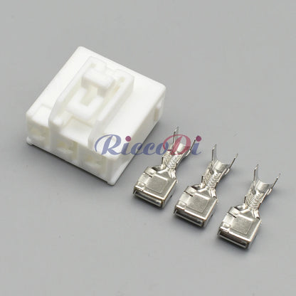 3 Pin 7.8mm 312 Series Unsealed Connector 7282-3030 7283-3030 DJ7035Y-7.8 PA66 Male Female