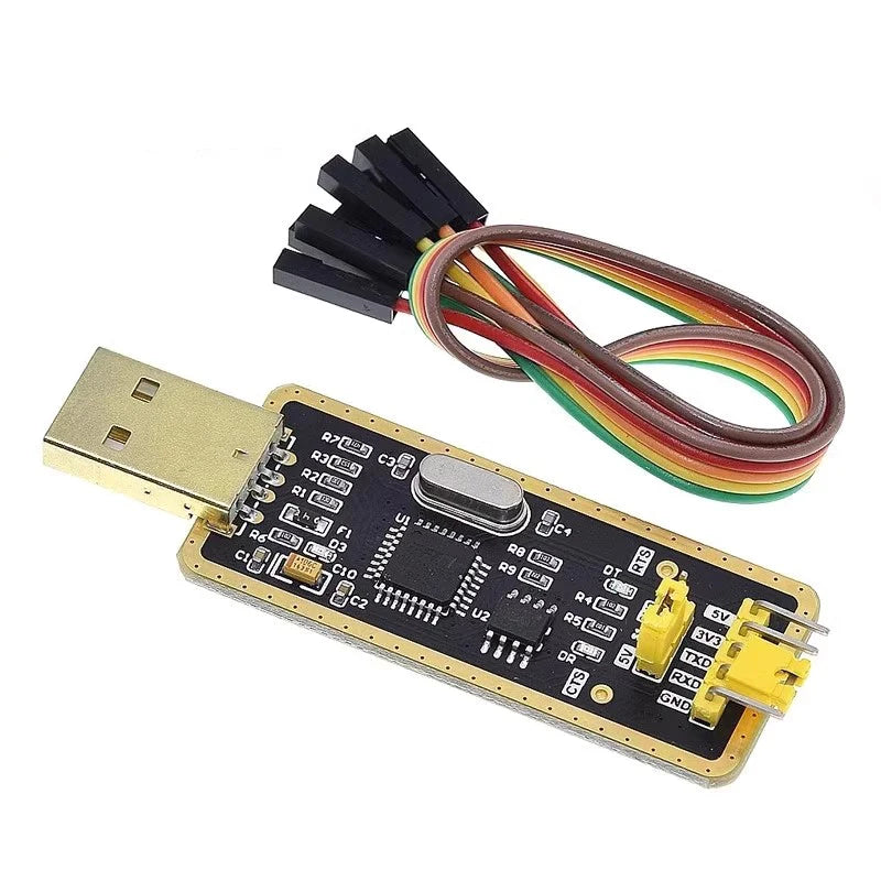 CH340G / FT232RL USB to TTL Serial Adapter Module – 5V/3.3V USB Converter for Arduino