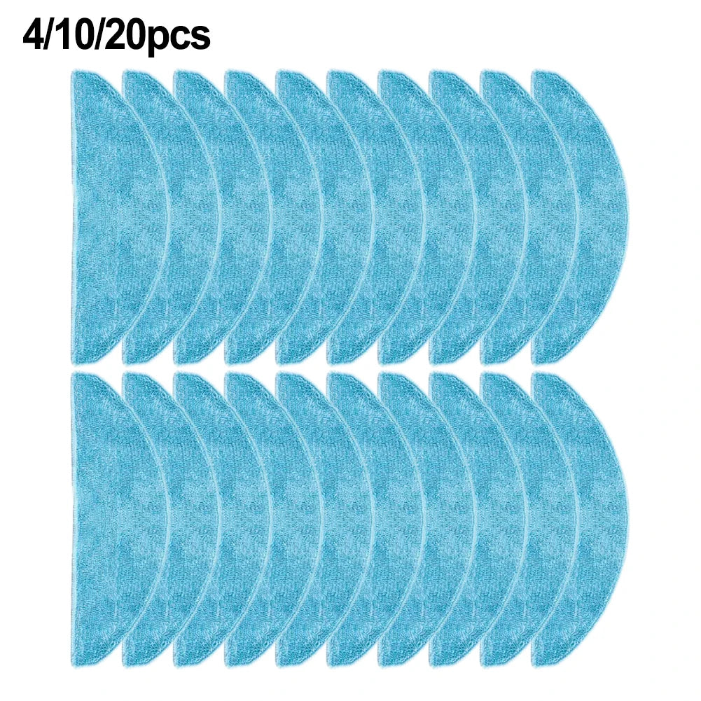Washable Reusable Mop Cloth Pads for Conga 7490 & 8290 Immortal Series Vacuum – Efficient Floor Cleaning Accessories