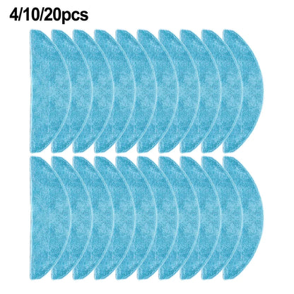 Washable Reusable Mop Cloth Pads for Conga 7490 & 8290 Immortal Series Vacuum – Efficient Floor Cleaning Accessories