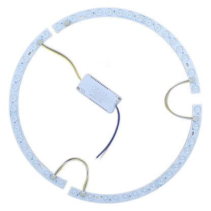 Curved LED Strip 38cm Curved Fan Light LED Strip Three-Color Changing Magnetic Mount 36W For 38cm Diameter Fan Lights