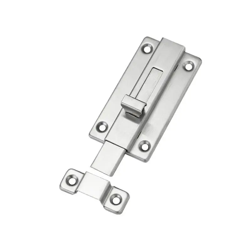 New Self-Elastic Latch Security Bolt Latch Anti-theft Spring Latches Stainless Steel Cabinet Hinges Furniture Supplies Hardware