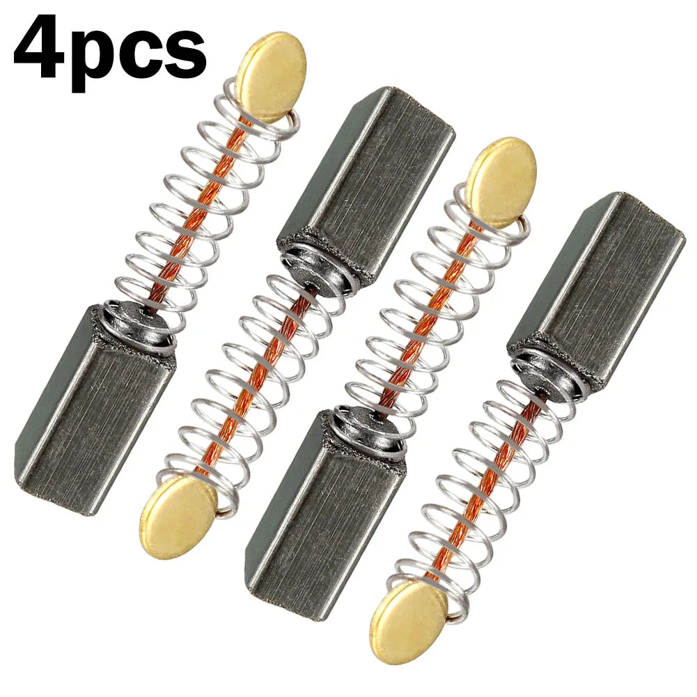 4pcs Carbon Brushes For Electric Motors 11mm X 5 X 5mm Carbon Brushes Power Tool Angle GrinderAccessories Replacement