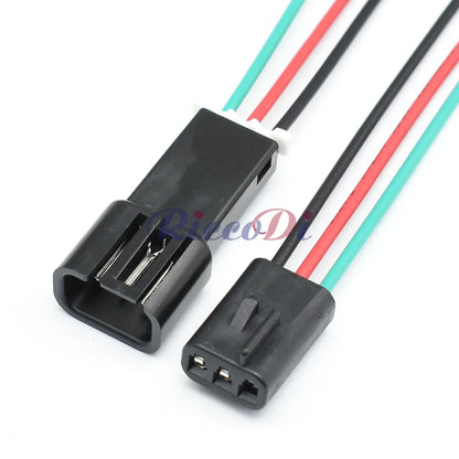 3 Pin Delphi Metri-Pack 150 Connector 12047782 DJ7035YB-1.5 Unsealed Male Female Black