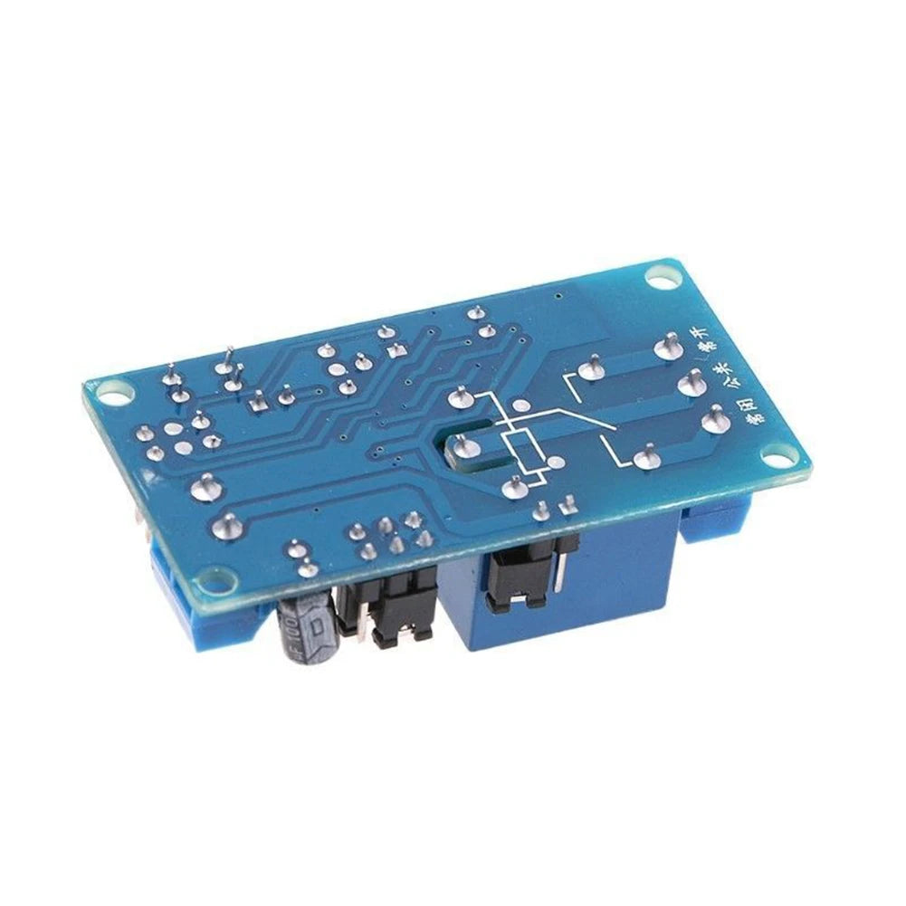 Normally Open 12V Time Delay Relay Module with Adjustable Timing for Turn On/Turn Off Switch Suitable for 250V AC Load