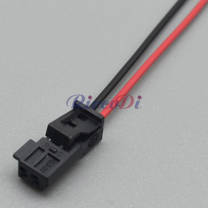 2 Pin Automotive Door Light Socket Audio Tweeter Connector Plug Compatible with B-14525-1 9-968554-1 9-968554-1A 8-1452577-1A