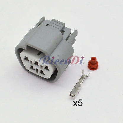 5 Pin 2.2mm TS Waterproof Wiper Motor Connector 6189-0504 6188-0327 DJ7052-2.2 for Subaru EVO