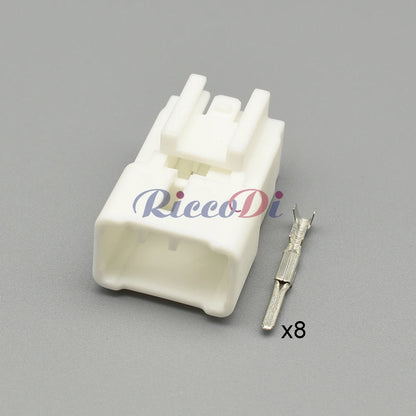 8 Pin Auto Multimedia Navigation Power Connector Plug Car 2.2mm Male Female CD Socket for Toyota Corolla Ralink