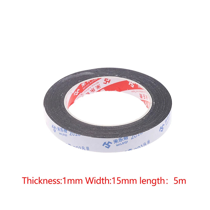 New Shock-resistant Universal Suitcase Wheel Cover 5M Luggage Wheel Mute Tapes Soundproof Sticker Door Window Gaps Sealed Tool