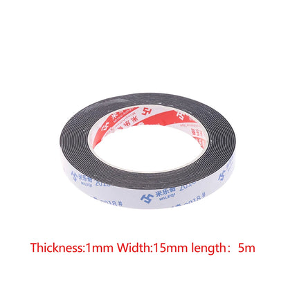 New Shock-resistant Universal Suitcase Wheel Cover 5M Luggage Wheel Mute Tapes Soundproof Sticker Door Window Gaps Sealed Tool