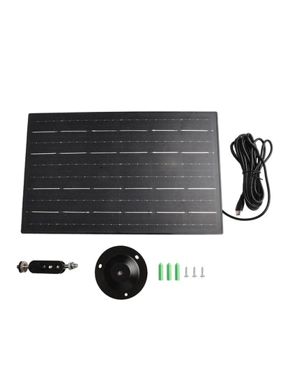 Outdoor Charger ABS PC IP Waterproof And Weatherproof IP65 Waterproof Solar Camera Charging Board Sustainable Energy Solution