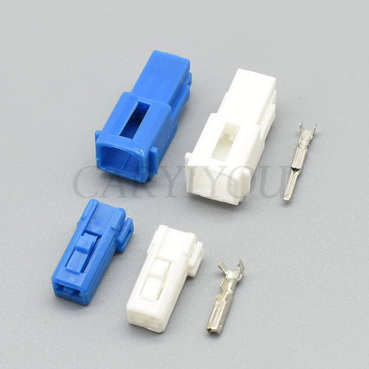 2 Pin Audio Tweeter Connector 174463-1 7123-8326 DJ7022Y-1.8 White Blue Instrument Panel