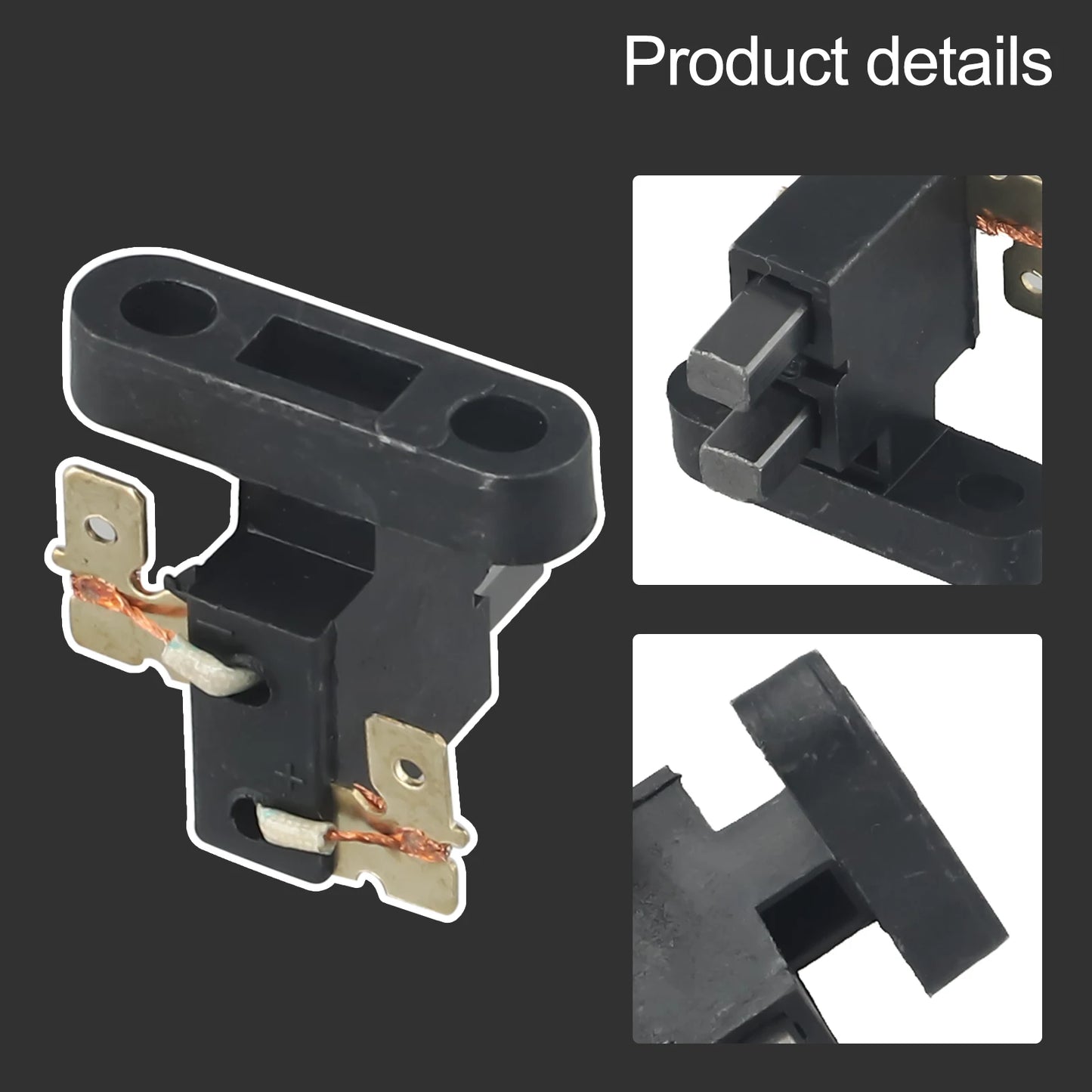 High Quality Practical Useful Brand New Carbon Brush Generator Accessories Brush Regulator Supplies 5-8KW Carbon Equipment