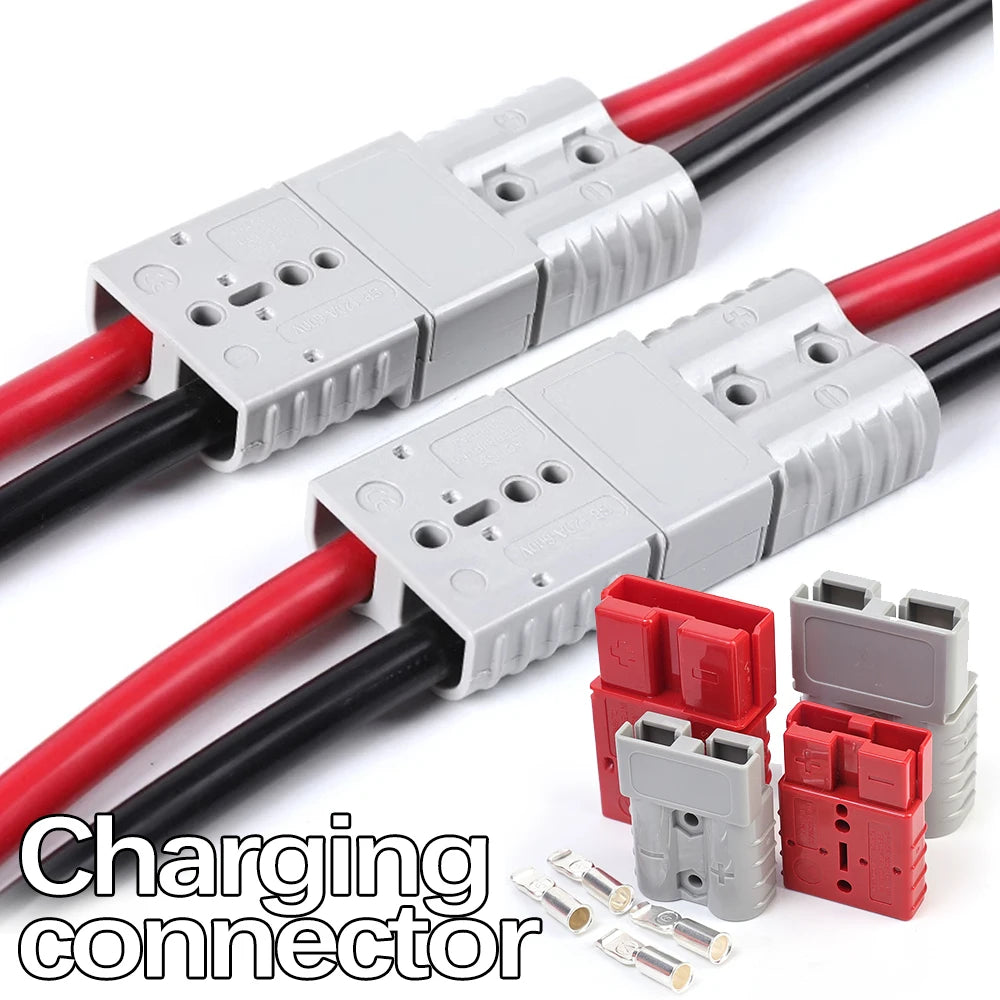 Forklift Battery Charging Plug & DC Energy Link Cable – Extension Extension Line for Battery & Air Conditioning Connector