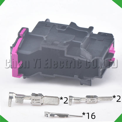 20 Pin Automobile Waterproof Front Door Connector Plug with Wire Harness 8E0972702 / 8E0972701 for Audi A4 A6L A3 A8 Q7 Q3 Q5