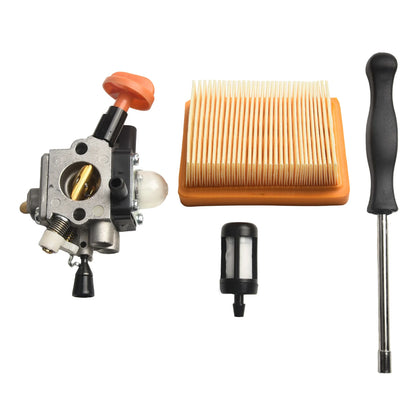 For Garden Tools For Outdoor Equipment Carburettor Kit FS89 HT103 Carburetor As Shown OEM Replacement Metal And Plastic Material