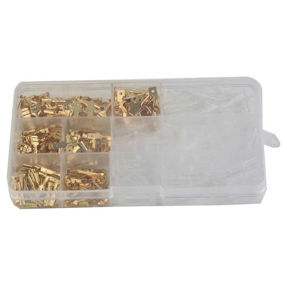 The Perfect Solution for All Your Electrical Connection Needs 315 Piece Spade Lugs Electrical Wire Terminal Set