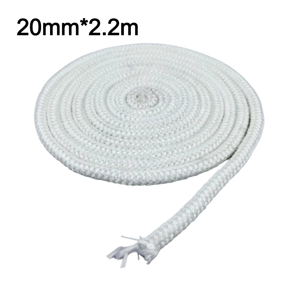 1pcs Fireproof Sealing Rope High-Temperature Resistant Sealing Rope For Fireplaces & Stoves Boilers For Airtight Seal