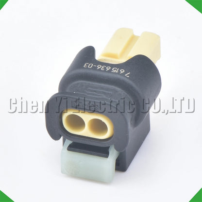 2 Pin Fuel Injector Connector 7615636-03 7615636-02 805-120 for BMW Mercedes-Benz
