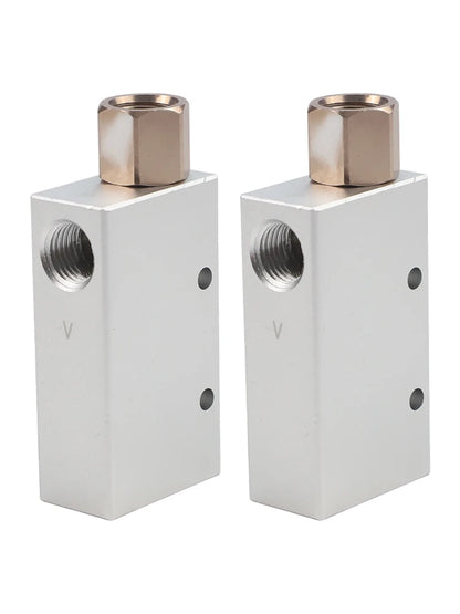 Vacuum Generator Pneumatic Control Valve CV1025 Air Exhaust Ejector Aluminum Alloy Resistant with Threaded Ends