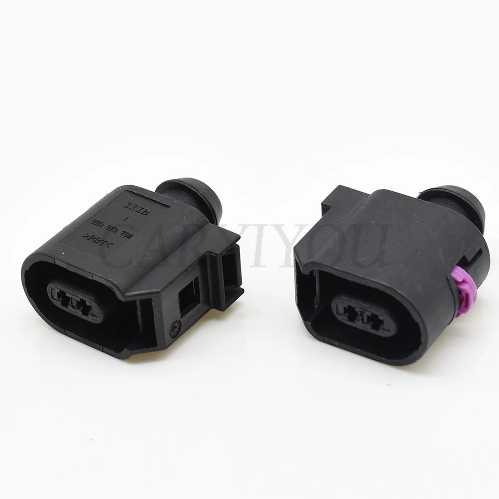 2 Pin ABS Speed Sensor Connector Plug Harness for Golf MK5 MK6 Passat B6 Polo Tiguan Jetta A4 Q3 Seat Altea Toledo 6E0973702 8T0973702
