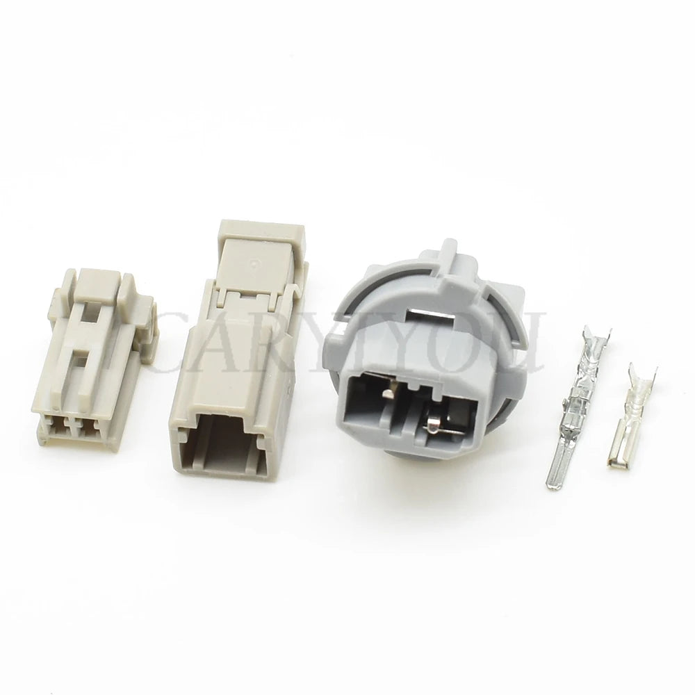 2 Pin Automotive Trunk Lock Connector Wiring Harness Plug 2.2mm for Honda Nissan