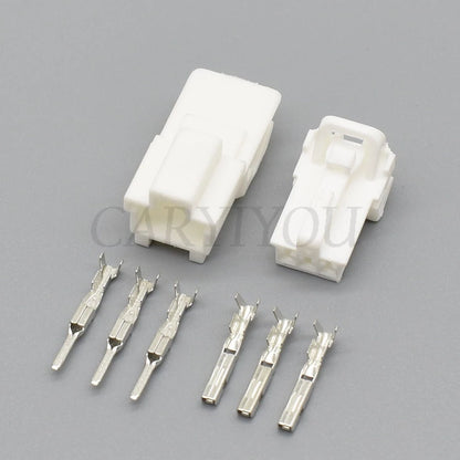 3-Pin Unsealed Auto Connector 7122-7830 / 7123-7830 Wiring Harness Socket with 15cm Wire